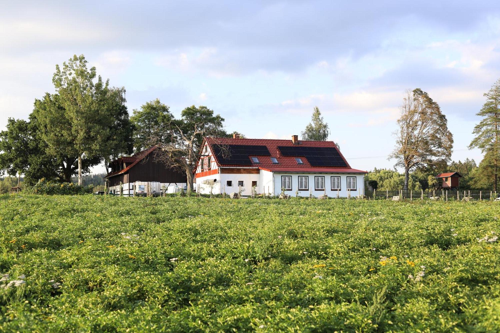 Penzion Na Gruntu Lipná Exterior foto